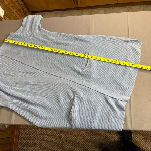 Old Navy light blue open front long cardigan XXL Tall - Picture 7 of 9